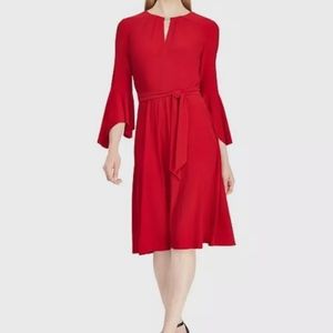 Lauren Ralph Lauren Red cocktail dress.. 10